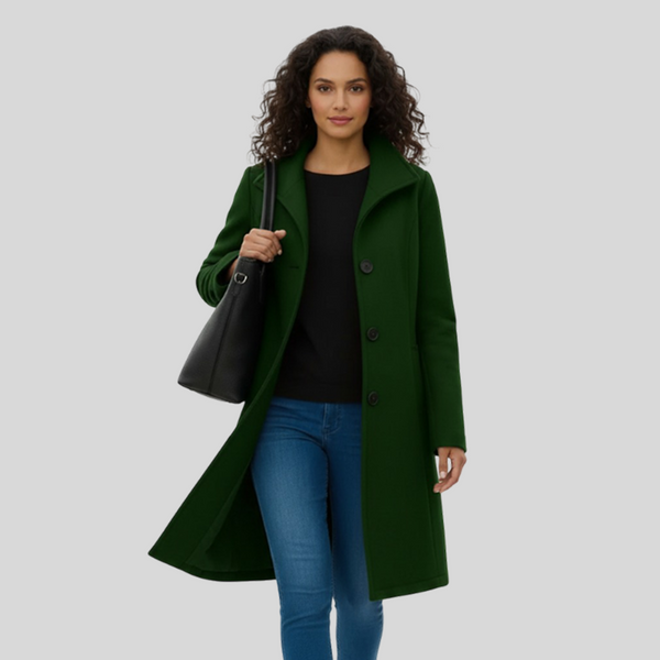 TRADURA™║Classic Mid-Length Coat